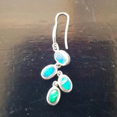 Opal earrings