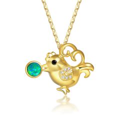 Lunar pendant - chicken